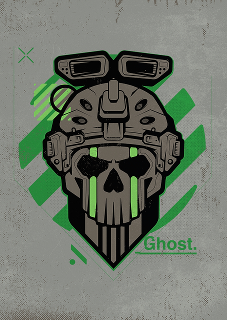 Green Ghost Mask / PLATINA