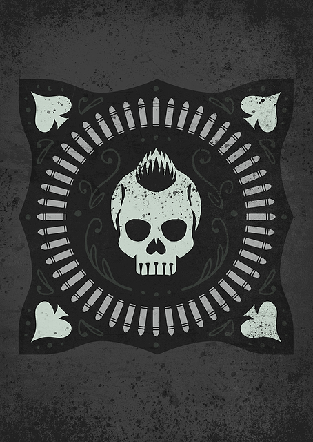Skull Mohawk / PLATINA