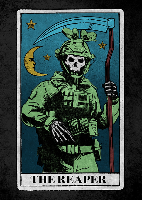 The Reaper Cartel Card / PLATINA