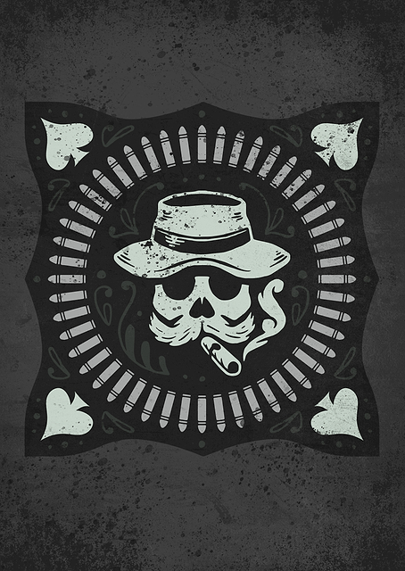 Smoking Skull / PLATINA