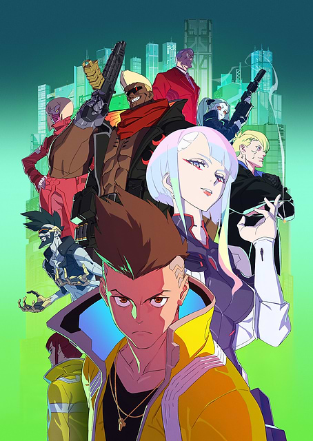 Edgerunners Anime Key Art / platina