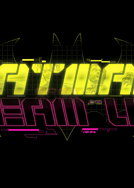 Batman Team Up Text / PLATINA
