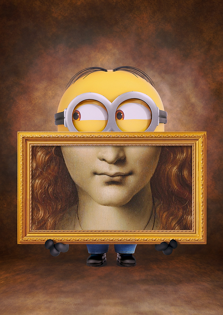 Minion in Art Museum / PLATINA