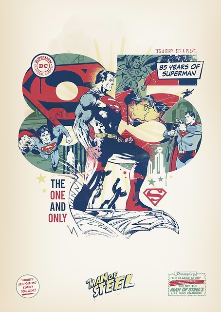 85 years of Superman / platina