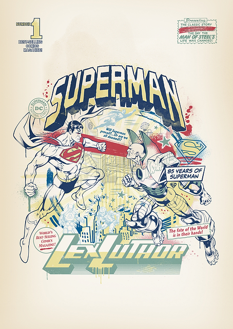 Superman vs Lex Luthor / PLATINA