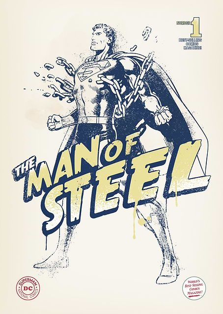 Superman 85 years / platina