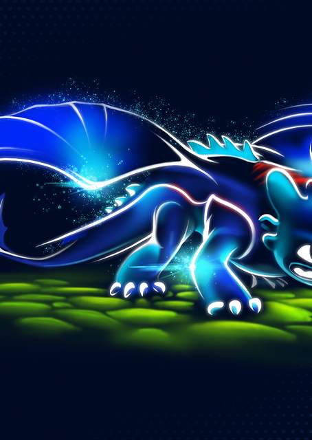 Titan Night Fury Glow / PLATINA