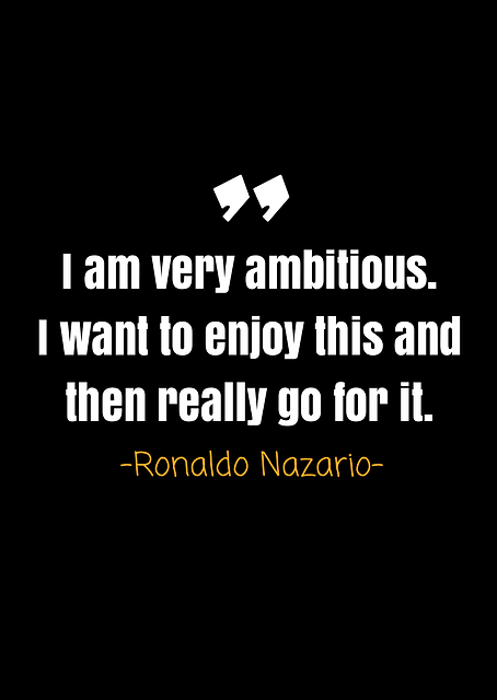 Ronaldo nazario quotes / PLATINA