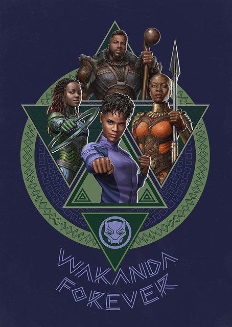 Wakanda circle / PLATINA