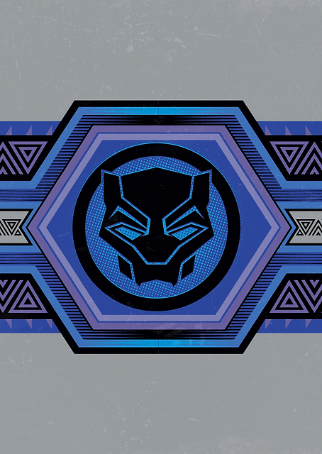 Panther badge / PLATINA