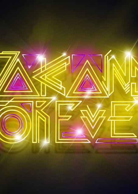Wakanda Forever neon / PLATINA