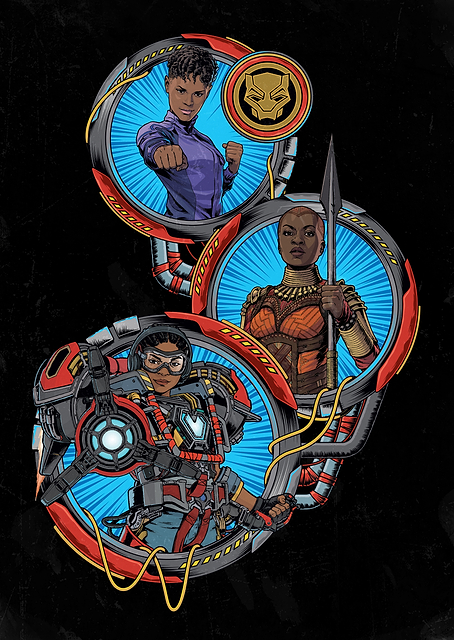 Wakanda women / PLATINA