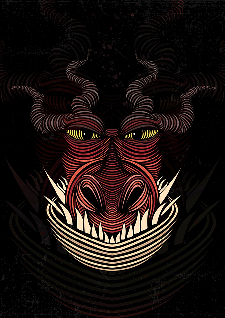 Monstrous Nightmare Head / PLATINA