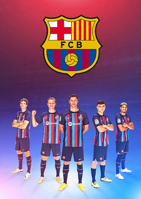 Lewandowski team big logo / PLATINA