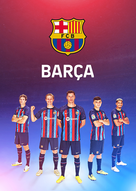 Lewandowski team Barca / PLATINA