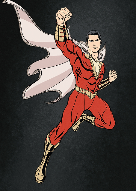 Shazam! Superhero / PLATINA