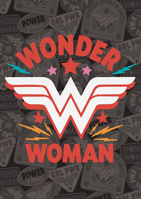 Wonder Woman Symbol / PLATINA