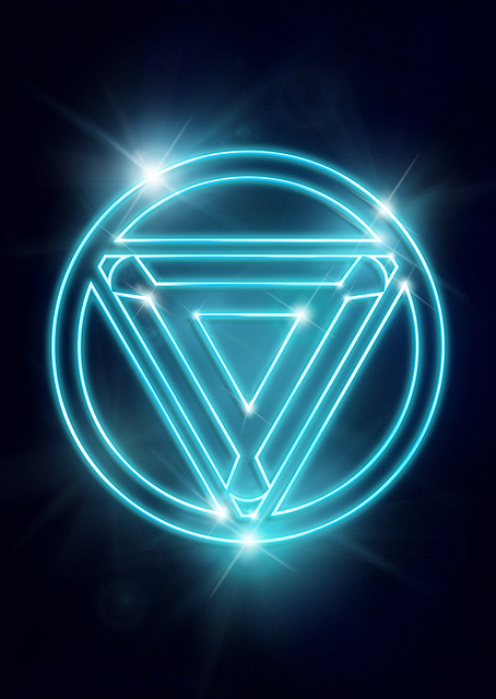 Arc reactor neon / PLATINA