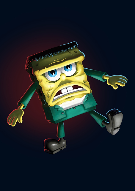 SpongeBob Frankenstein / PLATINA