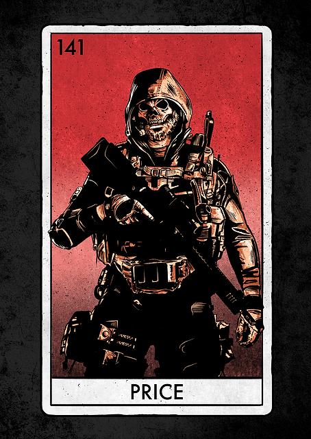 John Price Cartel Card / PLATINA