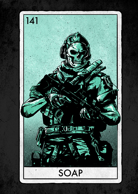 John 'Soap' MacTavish Card / PLATINA