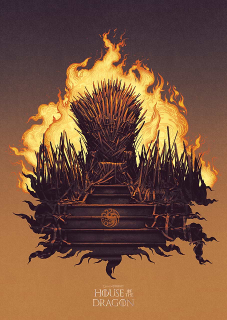 The Iron Throne / platina