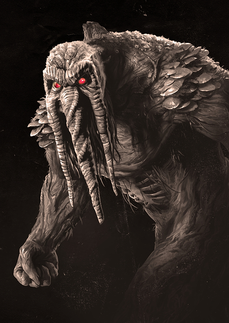 Man-Thing frame / PLATINA