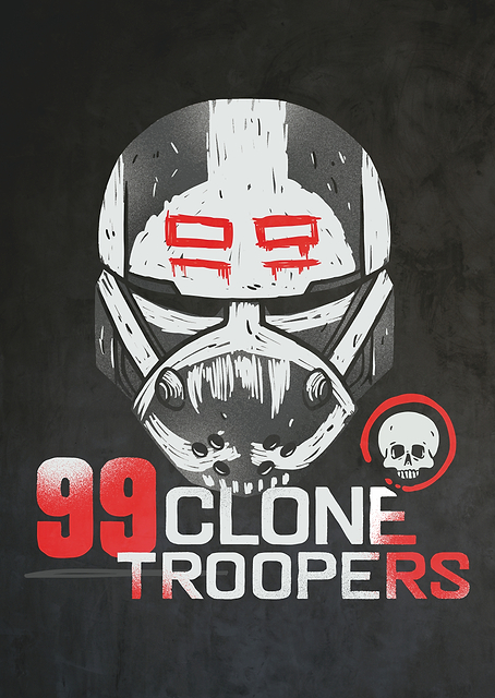 99 Clone Troopers / PLATINA