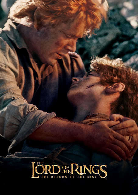 Sam and Frodo / platina