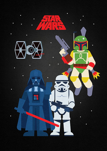Vader & Boba Fett / PLATINA
