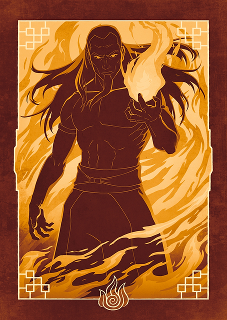 Fire Lord Ozai Fire Nation / PLATINA