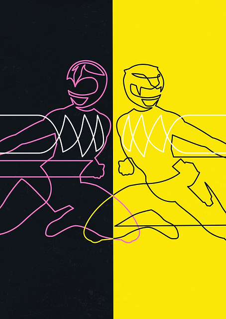 Power Ranger Mirror / PLATINA