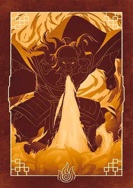 Uncle Iroh Fire Nation / PLATINA