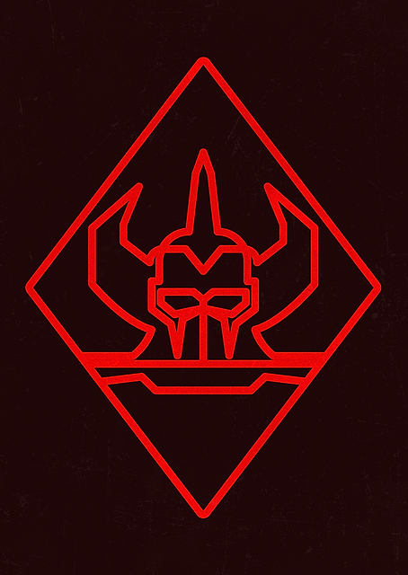 Megazord 1993 Helmet / PLATINA