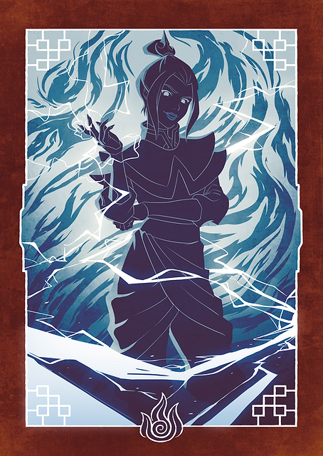 Azula Fire Nation / PLATINA