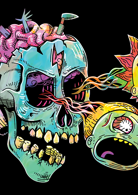 Eyeball Rick and Morty / PLATINA