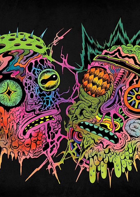 Psychedelic Heads / PLATINA