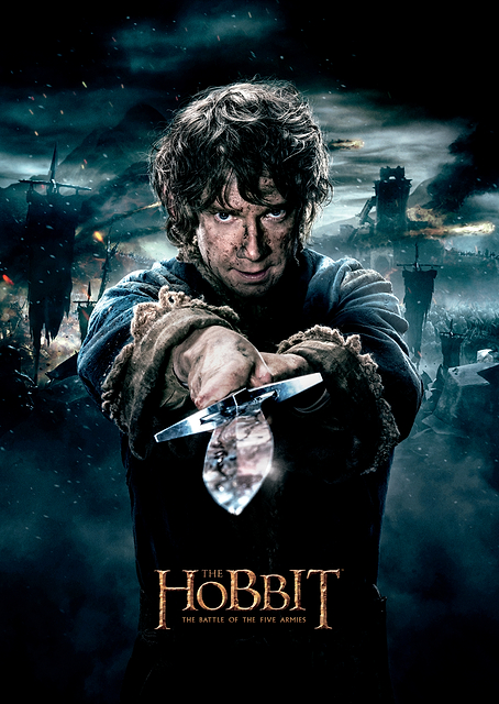 Bilbo fighting with Sting / PLATINA