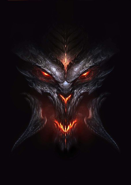 Diablo III Key Art / platina