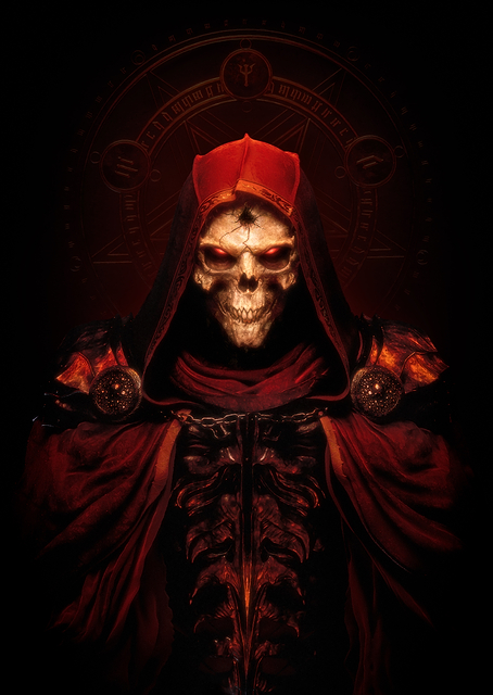 Diablo II Key Art / PLATINA