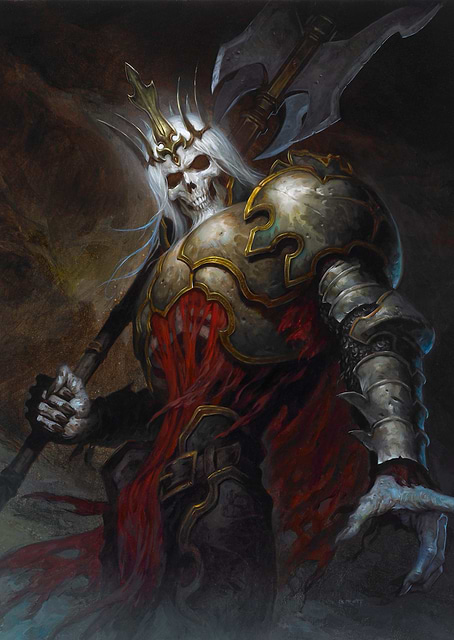 Diablo Skeleton King / platina