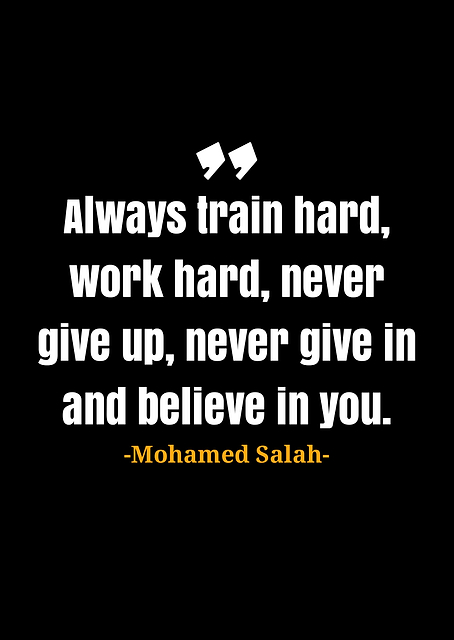 Mohamed Salah quotes / PLATINA