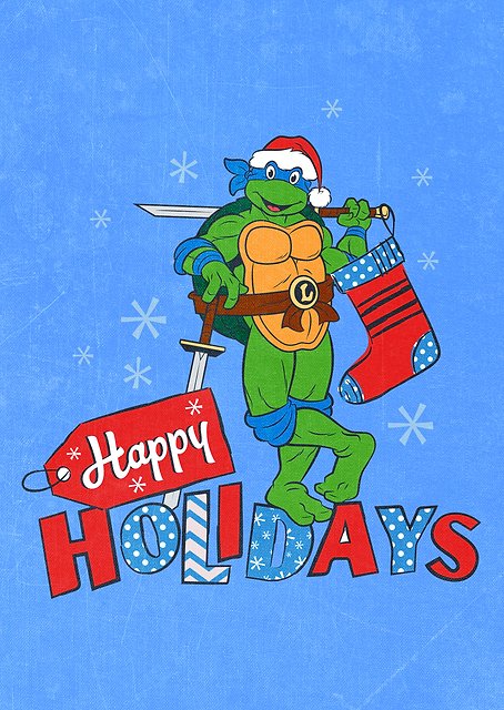 Happy Holidays TMNT / PLATINA