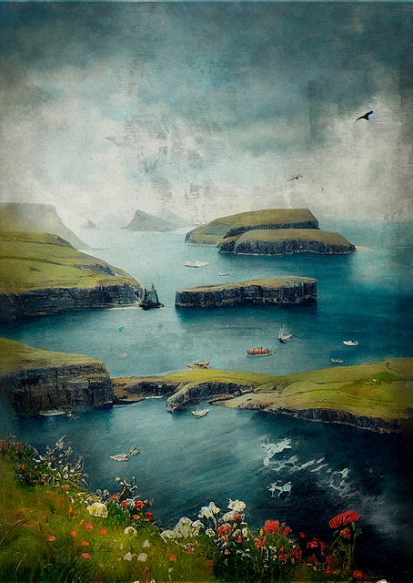 Island Landscape / PLATINA