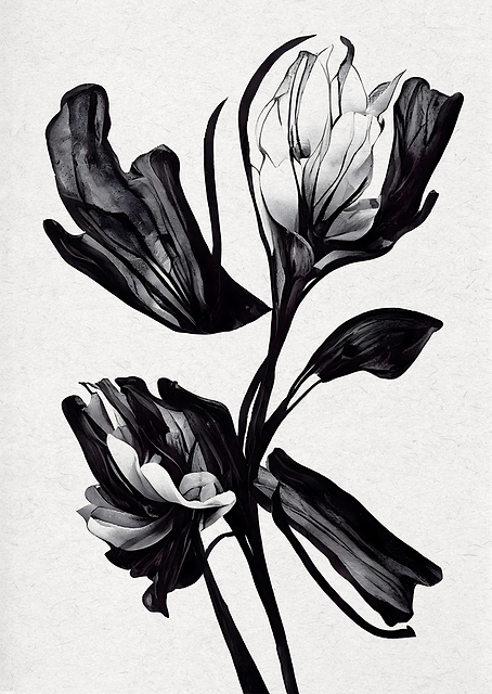 Black Flower / PLATINA