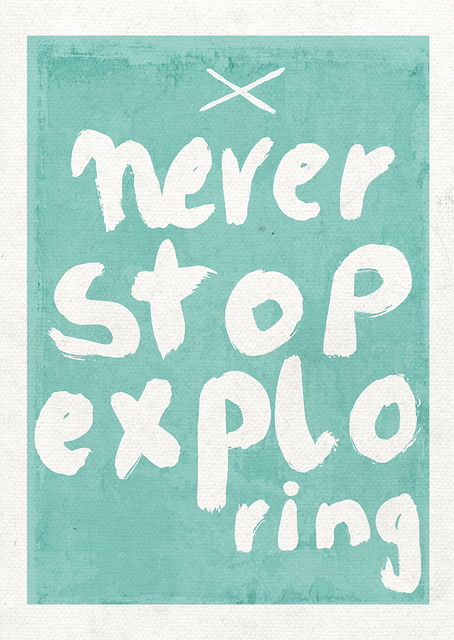 Never Stop Exploring / PLATINA