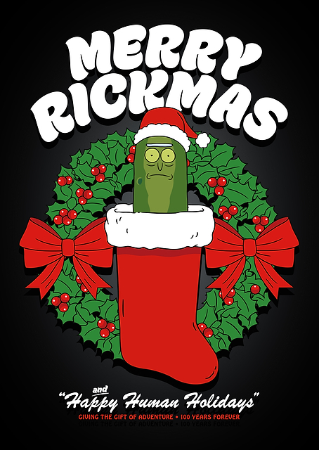 Rickmas Stocking / PLATINA