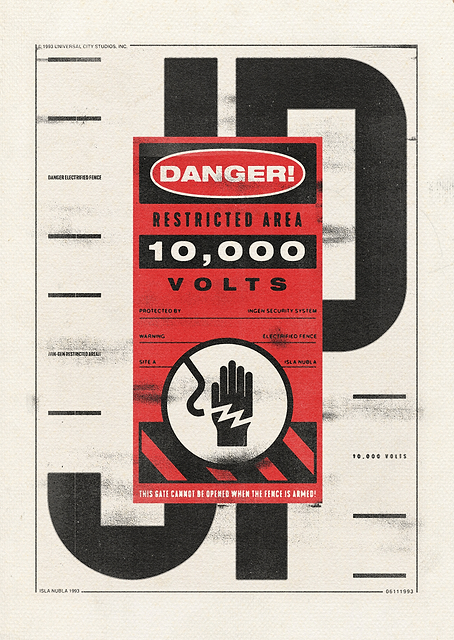 Danger Restricted Area / PLATINA