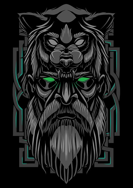 Berserker Viking Warrior / platina