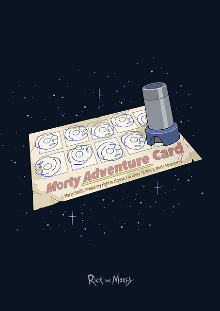Morty Adventure Card / PLATINA